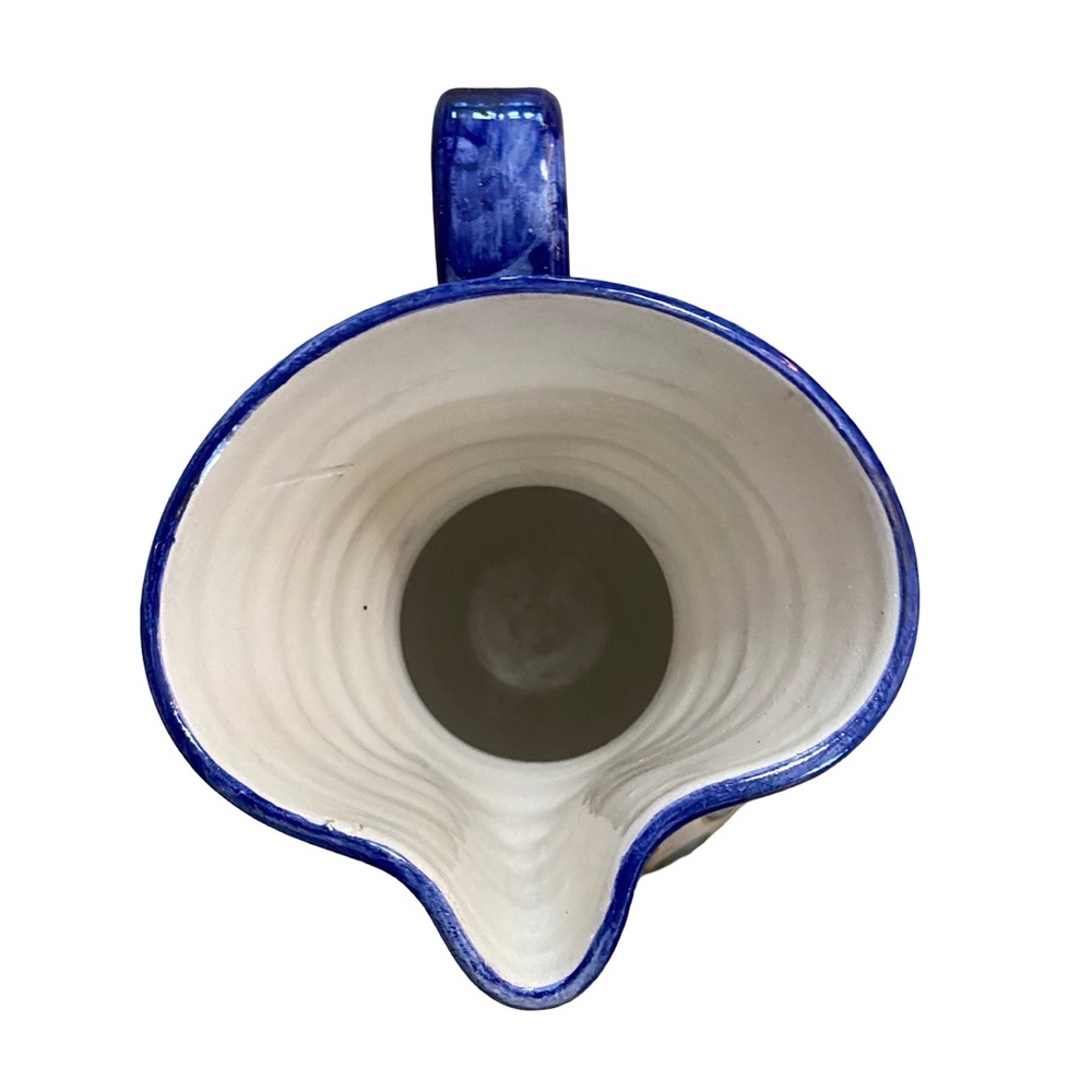 Handmade Ceramic Antipasti Pitcher Hand Painted Made In Italy - Picture 5 of 6